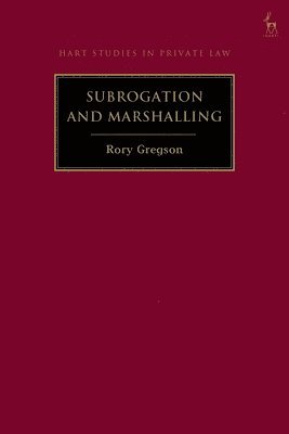 bokomslag Subrogation and Marshalling