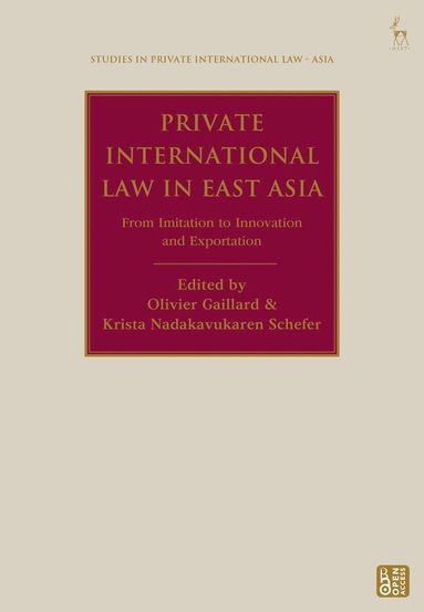 bokomslag Private International Law in East Asia