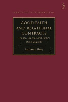 bokomslag Good Faith and Relational Contracts