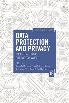 bokomslag Data Protection and Privacy, Volume 16: Ideas That Drive Our Digital World