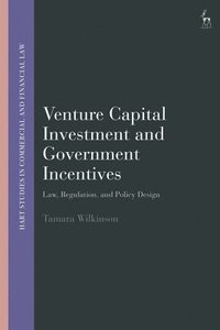 bokomslag Venture Capital Investment and Government Incentives