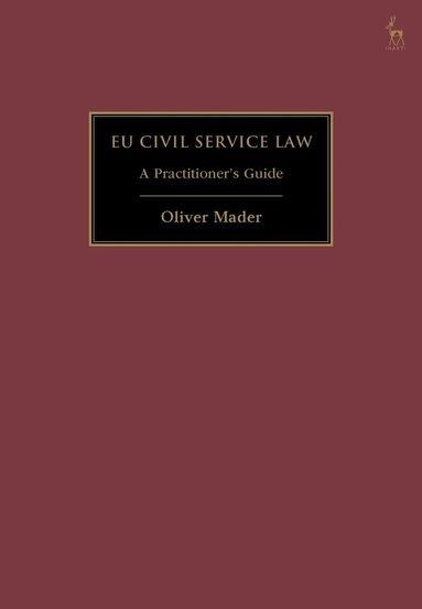 bokomslag EU Civil Service Law