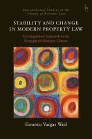 bokomslag Stability and Change in Modern Property Law