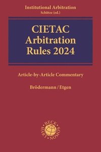 bokomslag CIETAC Arbitration Rules 2024