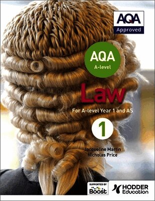 Jacqueline Martin, Nicholas Price - AQA A-level Law for Year 1/AS, Häftad