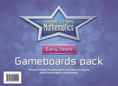 bokomslag Rising Stars Mathematics Early Years Gameboards