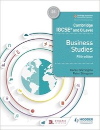 bokomslag Cambridge IGCSE and O Level Business Studies 5th edition