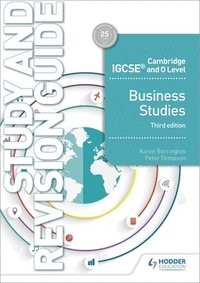 bokomslag Cambridge IGCSE and O Level Business Studies Study and Revision Guide 3rd edition