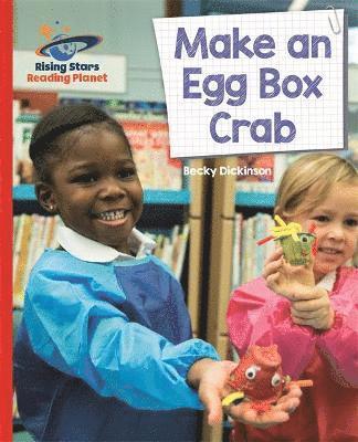 Reading Planet - Make an Egg Box Crab - Red B: Galaxy 1