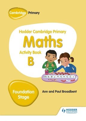 Hodder Cambridge Primary Maths Activity Book B Foundation Stage 1