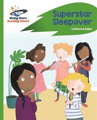 bokomslag Reading Planet - Superstar Sleepover - Green: Rocket Phonics