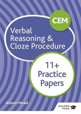 bokomslag CEM 11+ Verbal Reasoning & Cloze Procedure Practice Papers