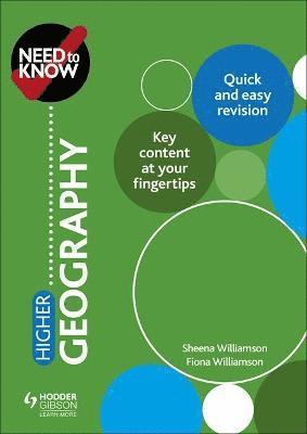 Need to Know: Higher Geography 1