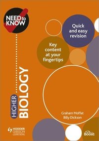 bokomslag Need to Know: Higher Biology