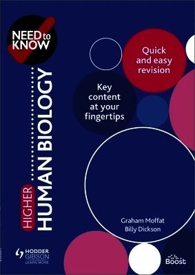 Graham Moffat, Billy Dickson - Need to Know: Higher Human Biology, Häftad