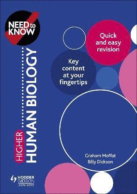 Need to Know: Higher Human Biology 1