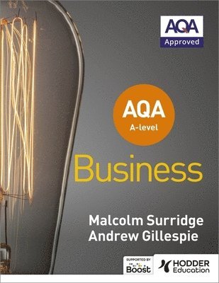 bokomslag AQA A-level Business (Surridge and Gillespie)