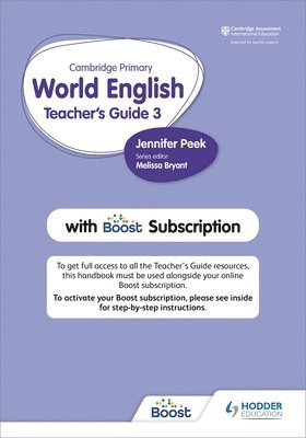 Cambridge Primary World English Teacher's Guide Stage 3 with Boost Subscription 1