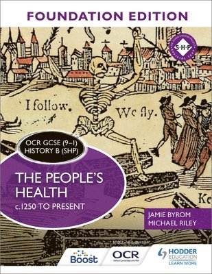 bokomslag OCR GCSE (9-1) History B (SHP) Foundation Edition: The People's Health c.1250 to present