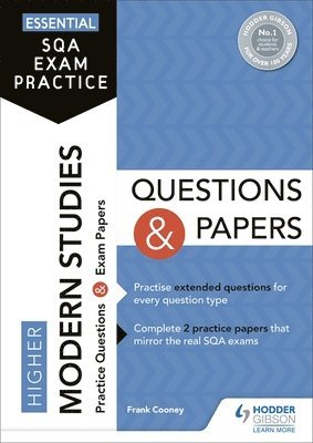 Frank Cooney - Essential SQA Exam Practice: Higher Modern Studies Questions and Papers, Häftad
