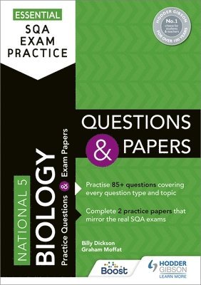 Essential SQA Exam Practice: National 5 Biology Questions and Papers 1