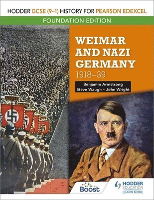 bokomslag Hodder GCSE (9-1) History for Pearson Edexcel Foundation Edition: Weimar and Nazi Germany, 1918-39