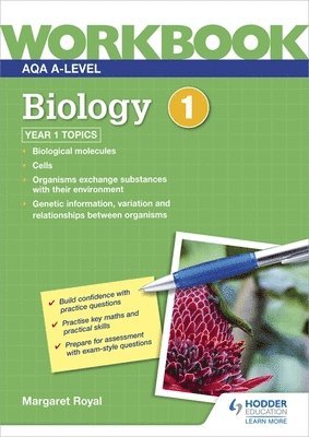 bokomslag AQA A-level Biology Workbook 1