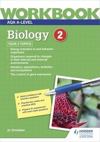 bokomslag AQA A-level Biology Workbook 2