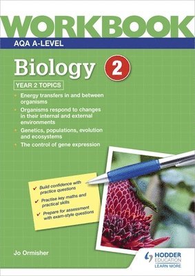 bokomslag AQA A-level Biology Workbook 2