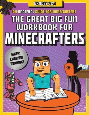 Sky Pony Press - Great Big Fun Workbook for Minecrafters: Grades 3 & 4, Häftad