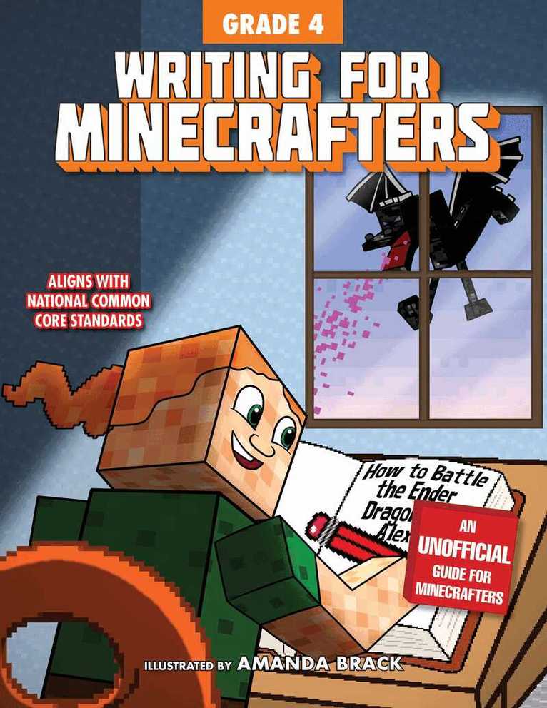 Sky Pony Press - Writing for Minecrafters: Grade 4, Häftad