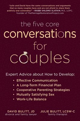 bokomslag The Five Core Conversations for Couples