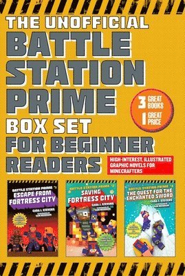 The Unofficial Battle Station Prime Box Set for Beginner Readers: High-Interest, Illustrated Graphic Novels for Minecrafters 1