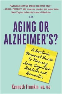 bokomslag Aging or Alzheimer's?