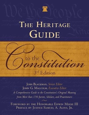 bokomslag Heritage Guide to the Constitution: Fully Revised Third Edition