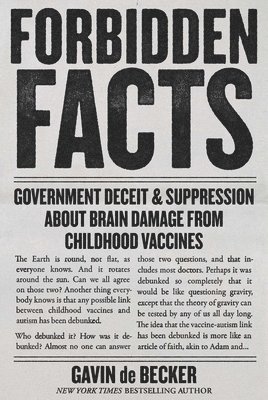 Gavin de Becker - Forbidden Facts, Inbunden