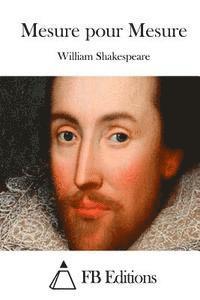 William Shakespeare, Fb Editions - Mesure pour Mesure, Häftad