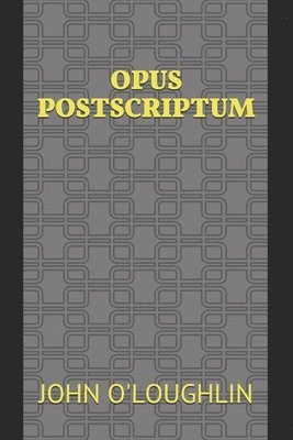 Opus Postscriptum 1