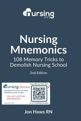 bokomslag Nursing Mnemonics: 108 Memory Tricks to Demolish Nursing School