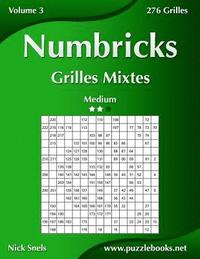 bokomslag Numbricks Grilles Mixtes - Medium - Volume 3 - 276 Grilles