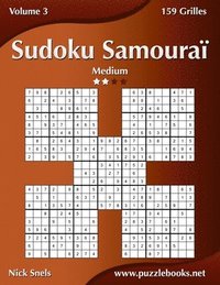bokomslag Sudoku Samourai - Medium - Volume 3 - 159 Grilles