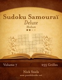 bokomslag Sudoku Samourai Deluxe - Medium - Volume 7 - 255 Grilles