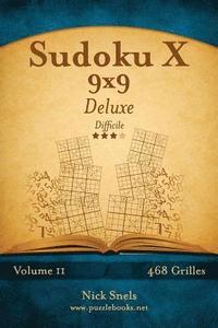 bokomslag Sudoku X 9x9 Deluxe - Difficile - Volume 11 - 468 Grilles