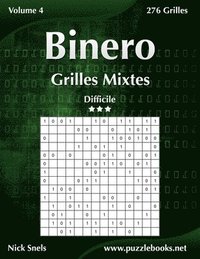 bokomslag Binero Grilles Mixtes - Difficile - Volume 4 - 276 Grilles