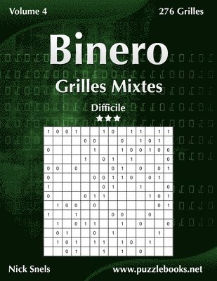 Binero Grilles Mixtes - Difficile - Volume 4 - 276 Grilles 1