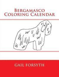 Bergamasco Coloring Calendar 1