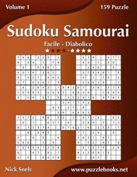 bokomslag Sudoku Samurai - Da Facile a Diabolico - Volume 1 - 159 Puzzle