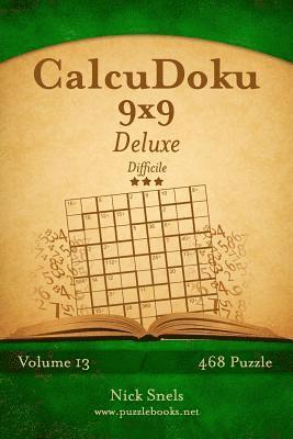 CalcuDoku 9x9 Deluxe - Difficile - Volume 13 - 468 Puzzle 1