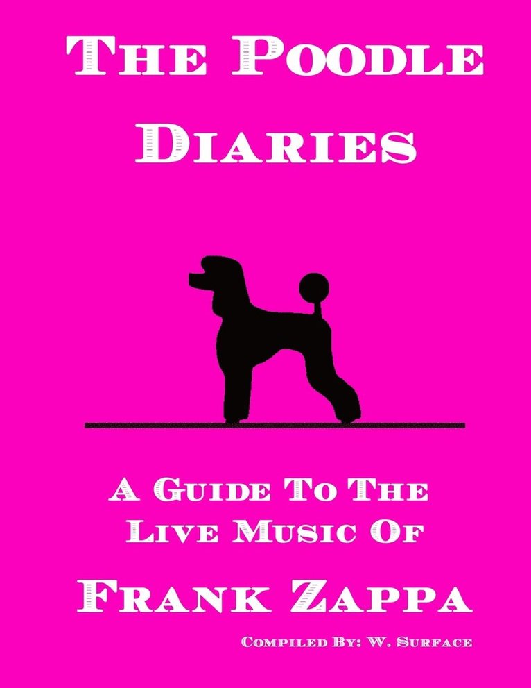 The Poodle Diaries 1