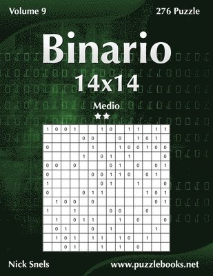 Binario 14x14 - Medio - Volume 9 - 276 Puzzle 1